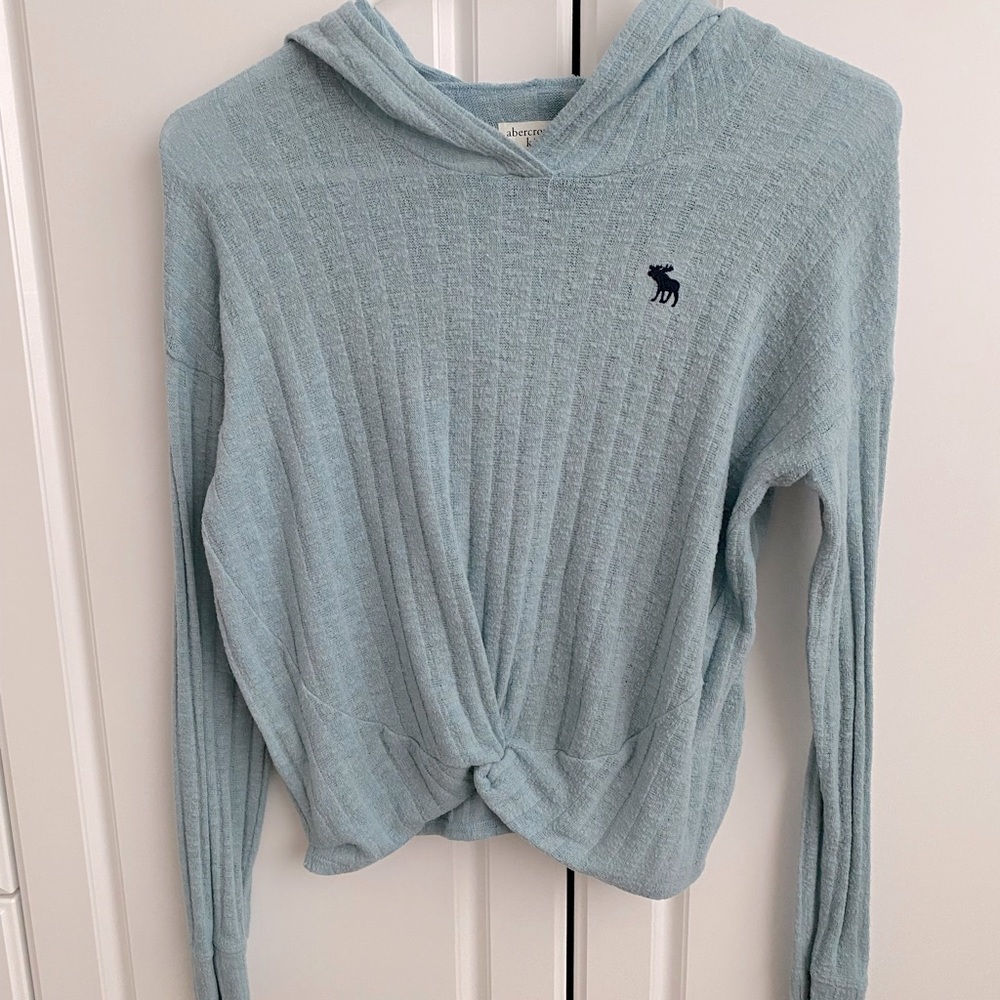 (SOLD)Abercrombie kids long sleeve hoodie sweater